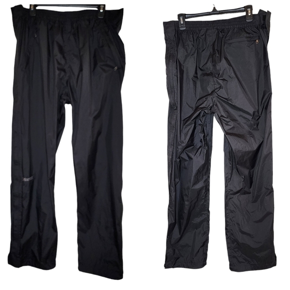 Marmot Black Full Zip Sides Precip Eco Outdoor Pants. Men's size XL.31